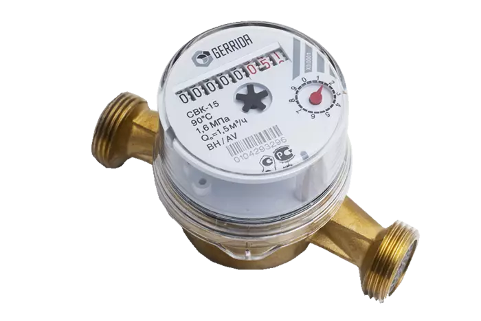 Счетчик воды СВК-15 Ду15, L=110 мм, без интерфейса