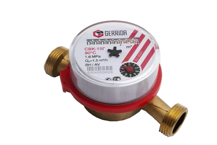 Счетчик воды СВК-15Г Ду15, L=110 мм, без интерфейса