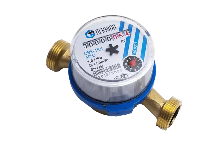 Счетчик воды СВК-15Х Ду15, L=110 мм, без интерфейса