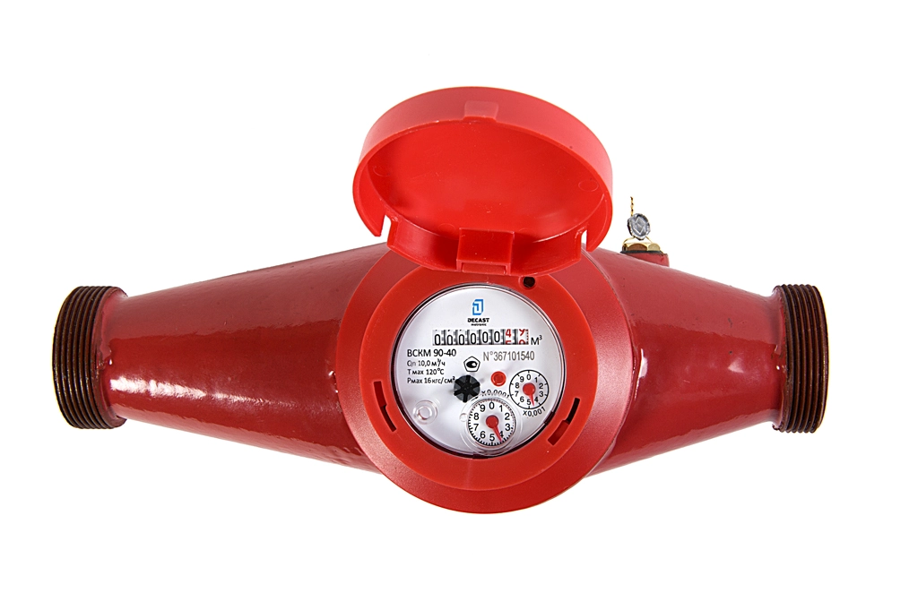 Счетчик воды многоструйный Декаст ВСКМ 90-40 2