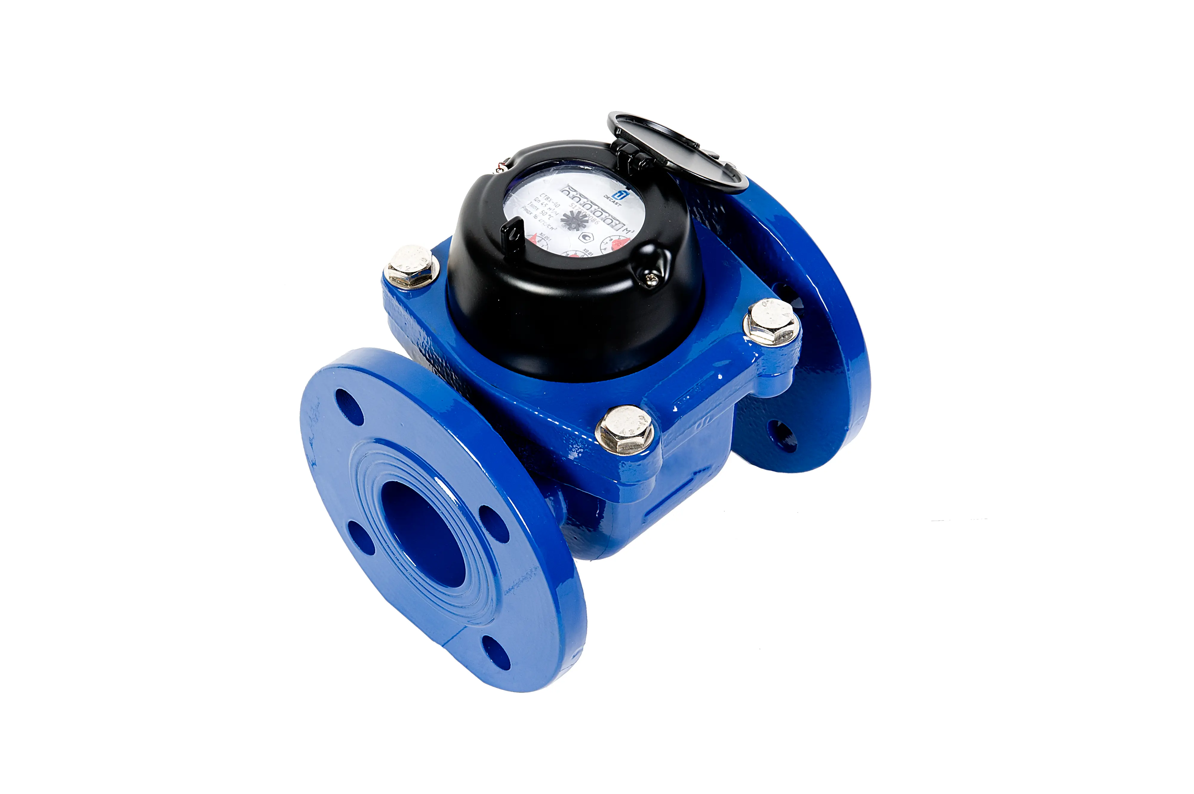 Счетчик воды турбинный Декаст СТВХ-40 с импульсным выходом (ДГ)