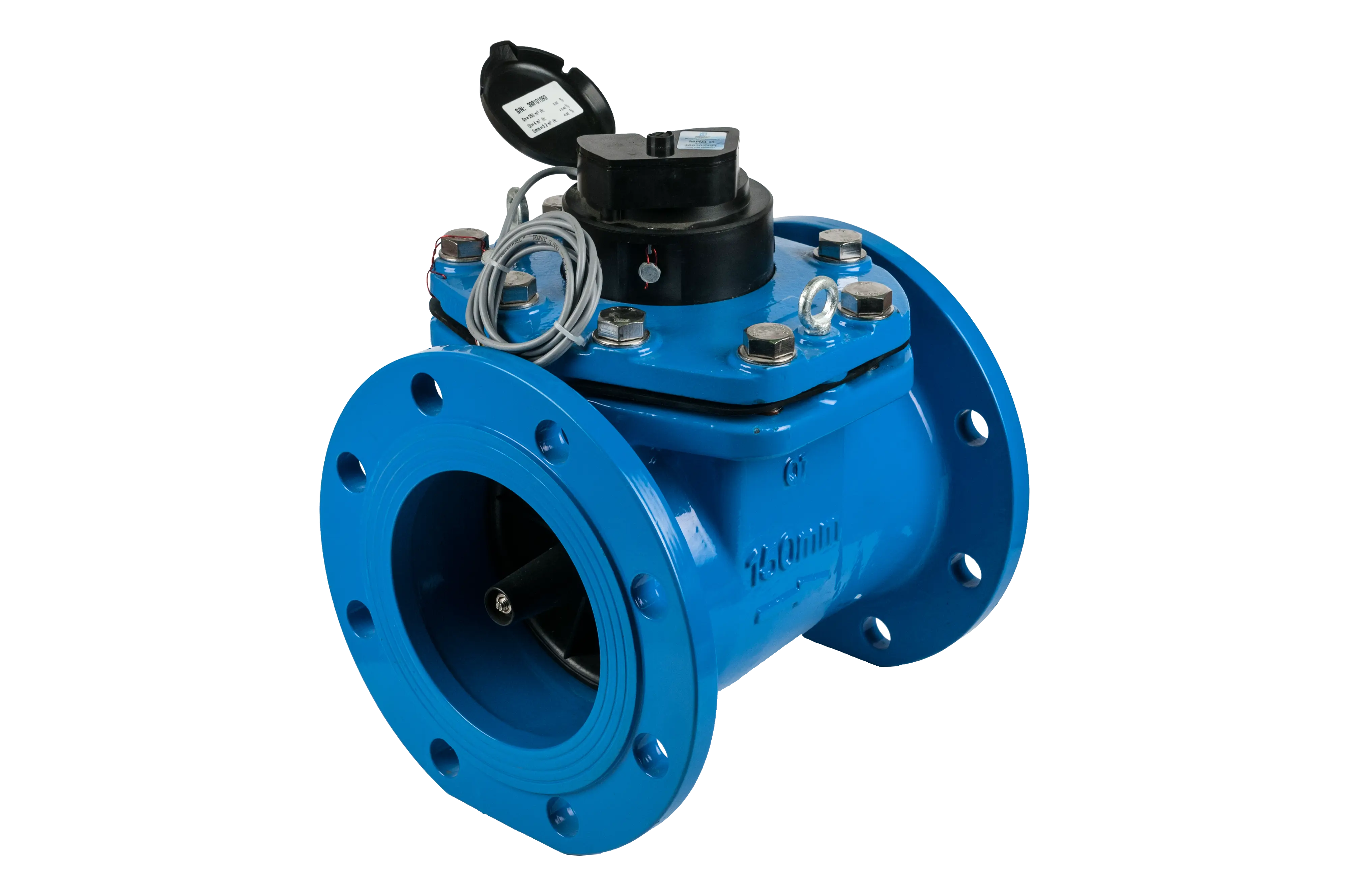 Счетчик воды турбинный Декаст СТВХ-150 "СТРИМ" Класс "С" с импульсным выходом типа "открытый коллектор" (МИД И) IP68