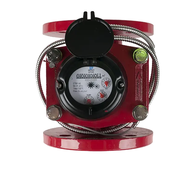 Счетчик воды турбинный Декаст СТВУ-65 с импульсным выходом (ДГ) 2