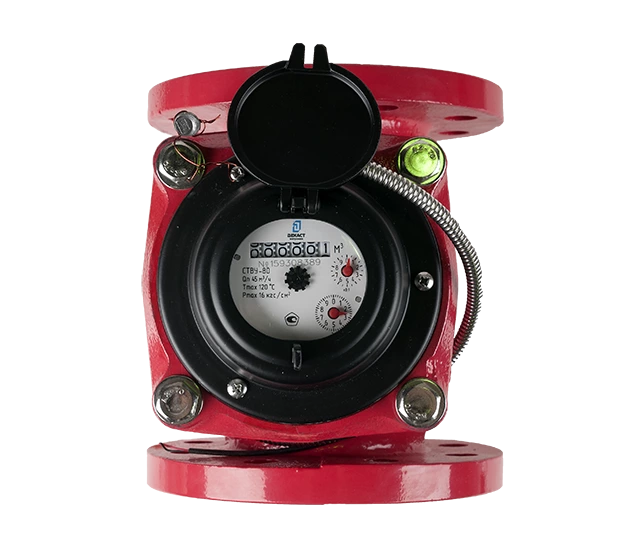 Счетчик воды турбинный Декаст СТВУ-80 с импульсным выходом (ДГ) 3