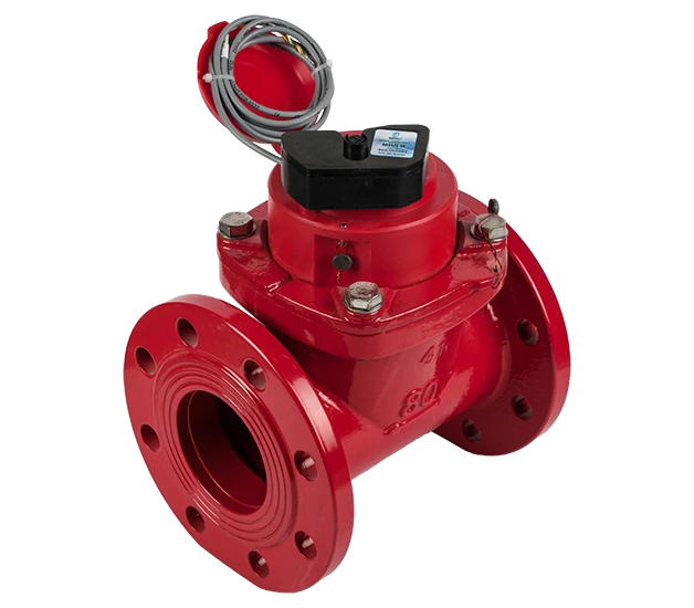 Счетчик воды турбинный Декаст СТВУ-80 с импульсным выходом типа "открытый коллектор" (МИД И) (IP68)