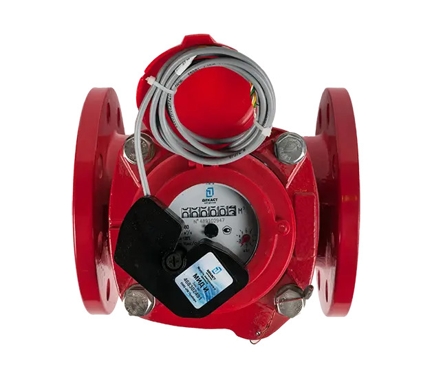Счетчик воды турбинный Декаст СТВУ-80 с импульсным выходом типа "открытый коллектор" (МИД И) (IP68) 2