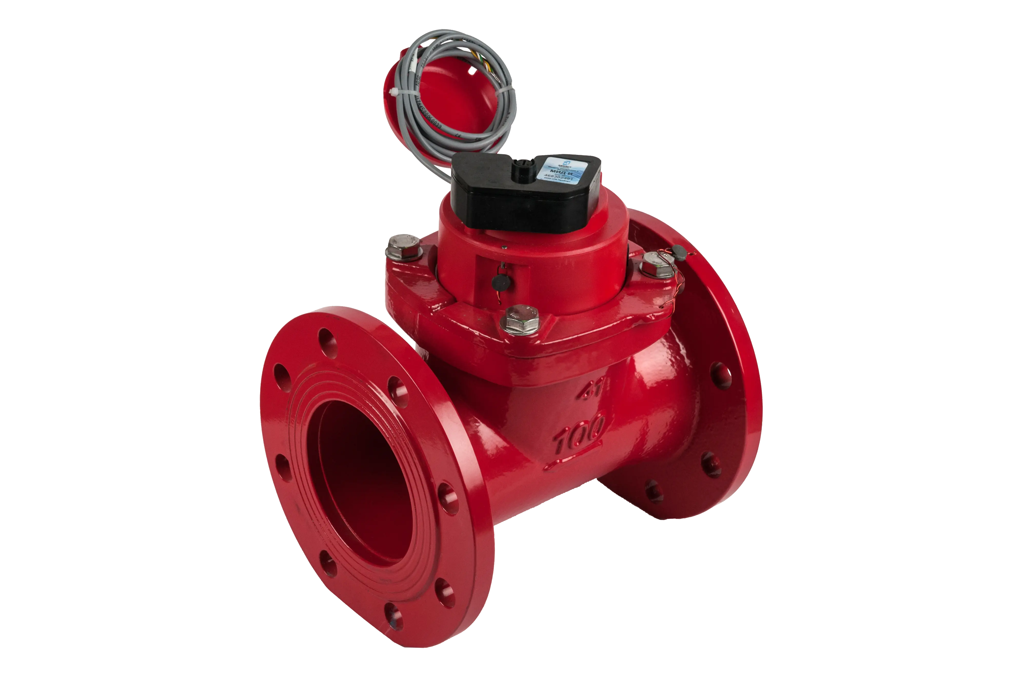 Счетчик воды турбинный Декаст СТВУ-100 МИД И (IP68)