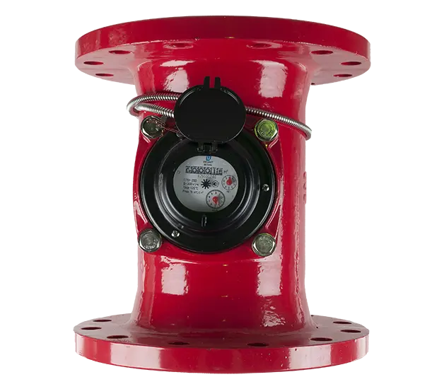 Счетчик воды турбинный Декаст СТВУ-200 с импульсным выходом (ДГ) 3