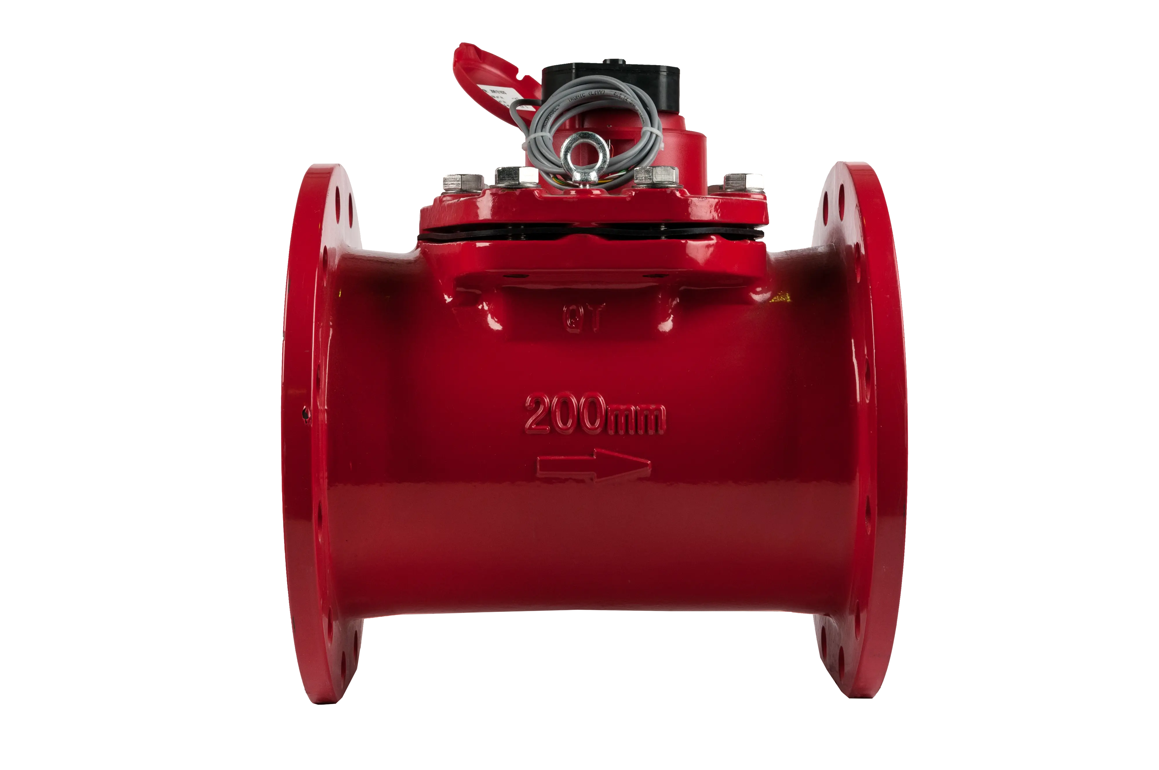 Счетчик воды турбинный Декаст СТВУ-200 с импульсным выходом типа "открытый коллектор" (МИД И) (IP68) 2