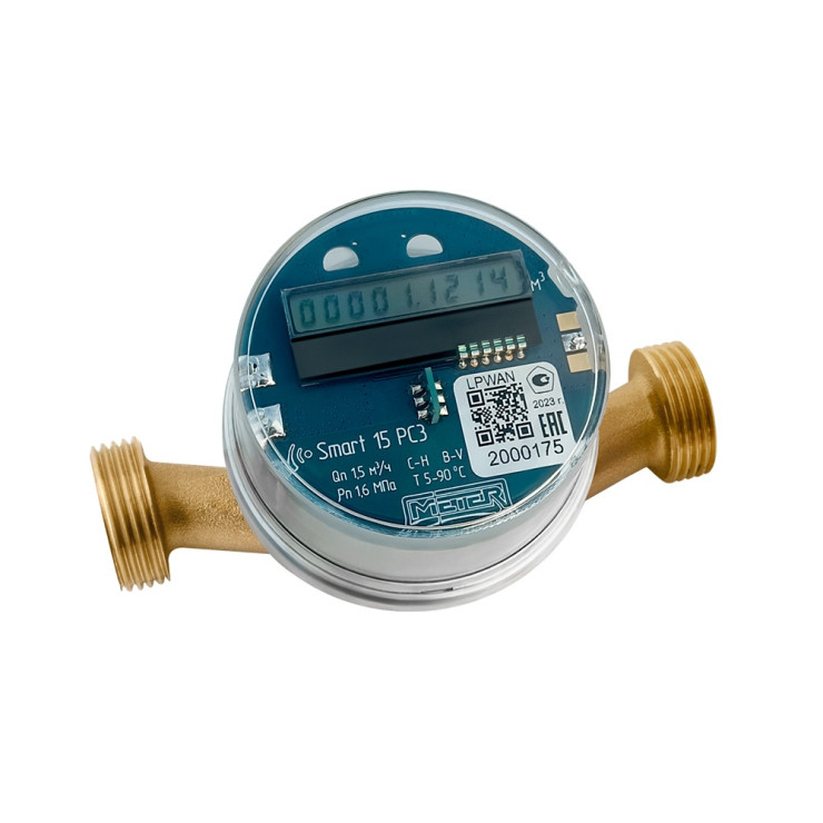 Счетчик воды Smart 15 PC3 (LoRaWAN, Класс C)